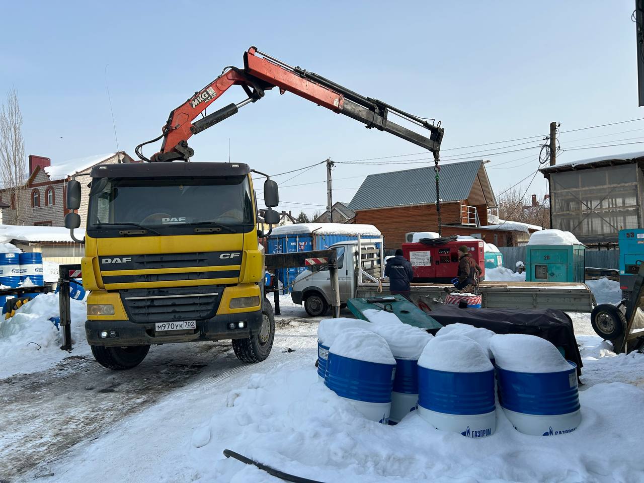 DAF CF 85 кран-манипулятор 9т - ООО Строй Рост